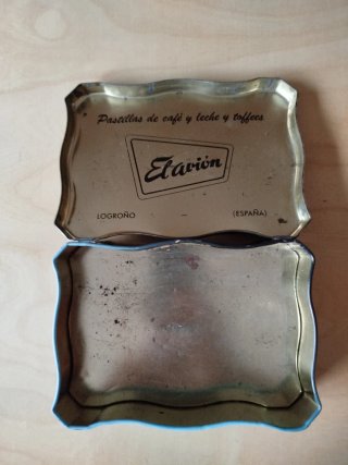 Caja Metálica Antigua Caramelos Años 60