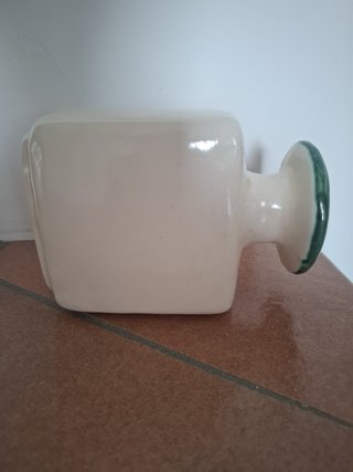 Vasetto Thun in ceramica decorato fiori