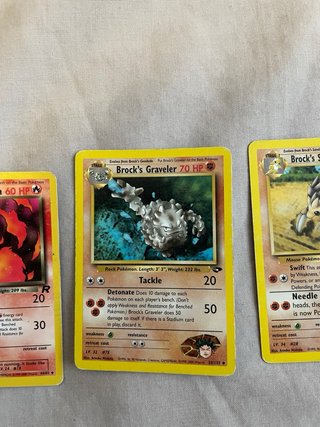 Cartas Pokémon Originales Segunda Generación