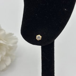 Pendientes de oro 18kt con circonitas