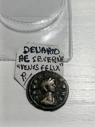 Denario AE Severina Venus Felix