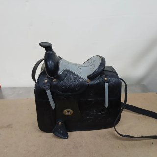 Bolso Artesanal Cuero Diseño Silla Montar