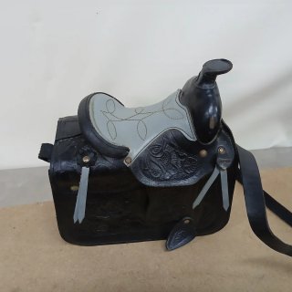 Bolso Artesanal Cuero Diseño Silla Montar