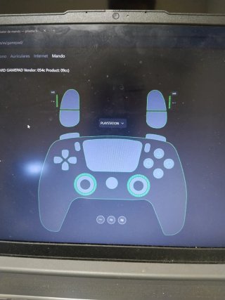 Mando PS4 Gris