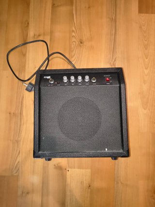 Bajo Eléctrico Blanco + Accesorios