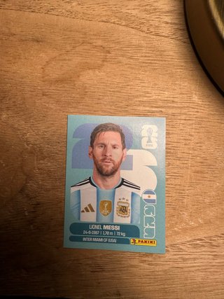 Cromo Messi Mundial 2026 - Argentina Y mas cromos