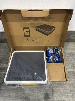 Router Movistar Fibra Óptica con Caja