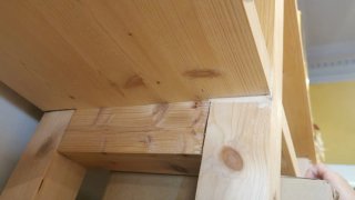 2 Estanterías Pino Macizo