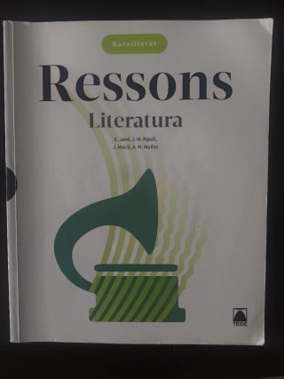 Ressons. Literatura 1 BATX
