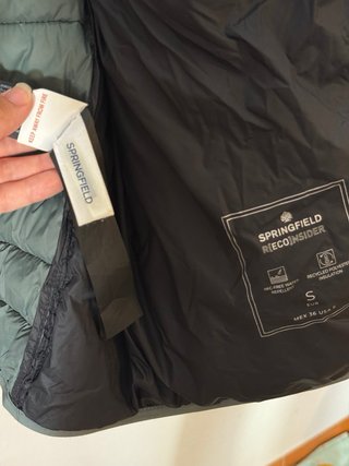 Chaqueta Springfield de pluma