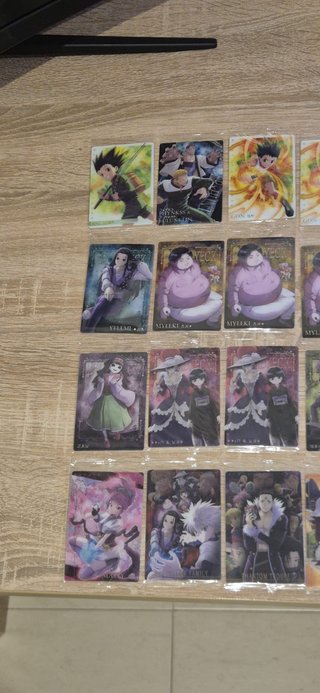 Cartas Hunter x Hunter Itajaga Japonesas