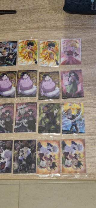 Cartas Hunter x Hunter Itajaga Japonesas