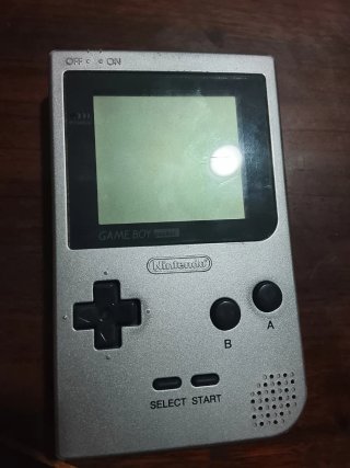 Nintendo Game Boy Pocket Plata