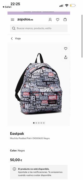 Mochila Eastpak Marvel