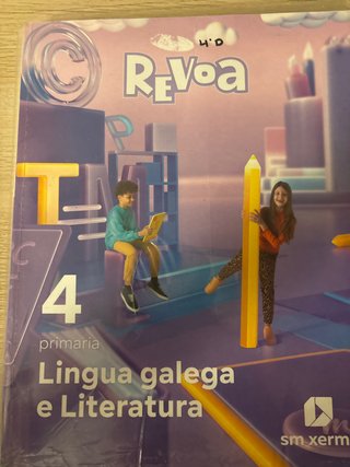 Lingua galega e Literatura. 4 Primaria. Revoa