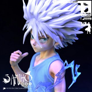 Statuetta Killua Zoldyck Godspeed
