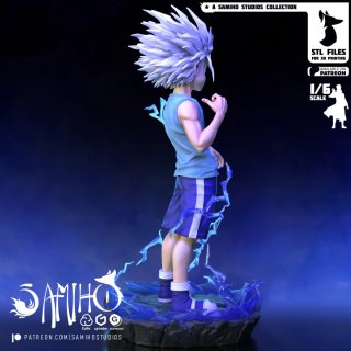 Statuetta Killua Zoldyck Godspeed