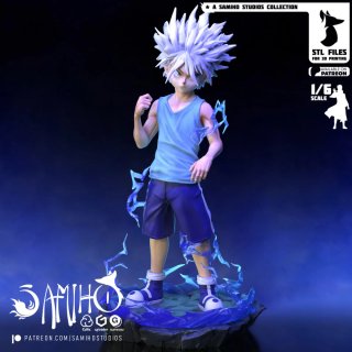 Statuetta Killua Zoldyck Godspeed