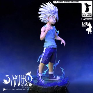 Statuetta Killua Zoldyck Godspeed