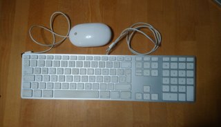 iMac 20 Mid 2007 teclado y ratón originales