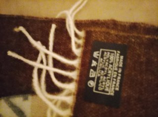 Bufanda Maxi -Acrílico -NUEVA- Made in FRANCE