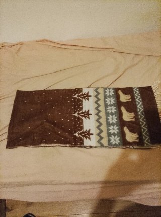 Bufanda Maxi -Acrílico -NUEVA- Made in FRANCE