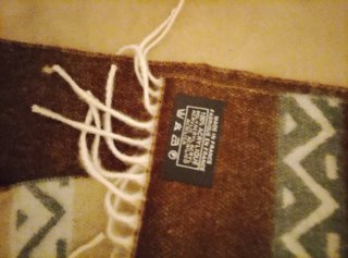 Bufanda Maxi -Acrílico -NUEVA- Made in FRANCE