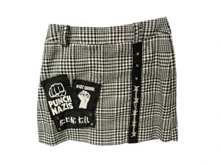 Falda cuadros Riot Grrrl