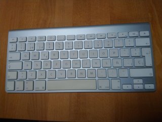 Teclado Apple Wireless A1255 Español