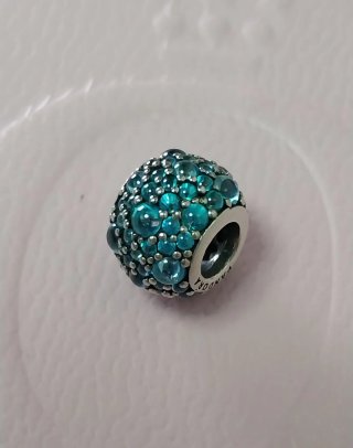 Charm Pandora Gotas Turquesas