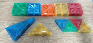 Bloques de construcción Condis Magnetic Tiles 30 p