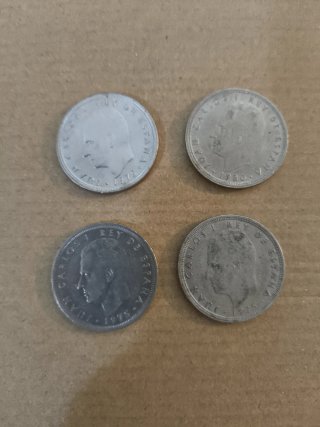 4 Monedas 50 Pesetas España