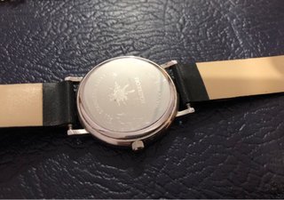 Reloj Egliz Kilore Cuarzo Plata y Negro
