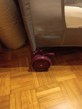 Cuna de viaje plegable