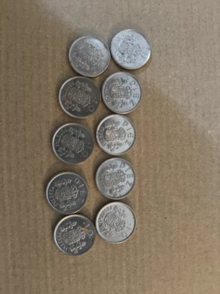 10 Monedas 10 Pesetas España