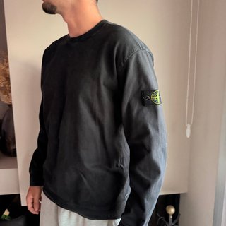 Sudadera Stone Island Negra
