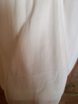 Top blanco tirantes con brillos