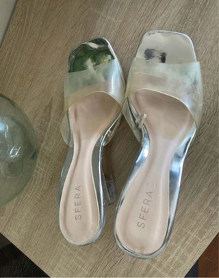 Sandalias Sfera Plataforma Transparente