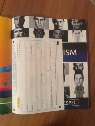 Álbum Eurocopa Francia 2016 Panini