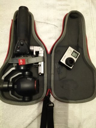 DJI Osmo Gimbal y GoPro Hero 4