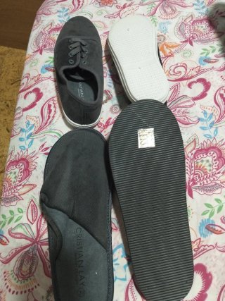 Zapatos Cristian Lay Talla 39 Gris