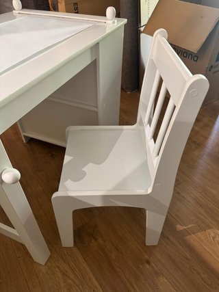 Pupitre infantil con silla y rollo de dibujo: 1-3a