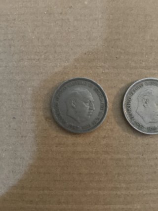 2 Monedas 25 Pesetas
