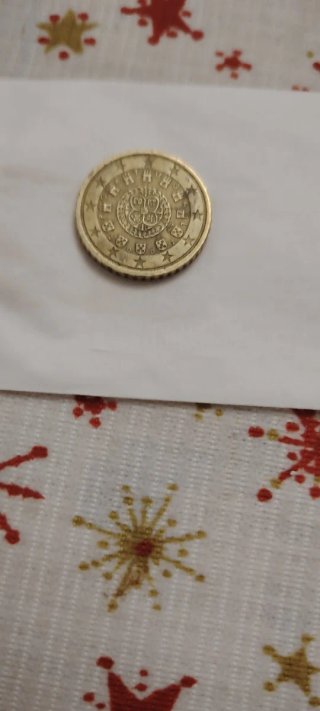 50 Céntimos Portugal Metal Borde
