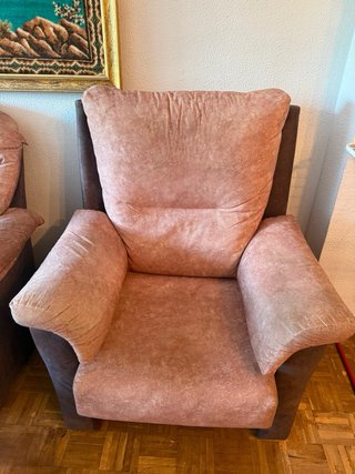 Conjunto de sofas 2 individuales + 1 de 2 plazas