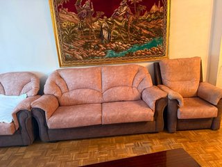 Conjunto de sofas 2 individuales + 1 de 2 plazas
