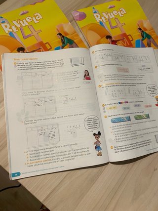 Matemáticas 4 de primaria SM Revuela