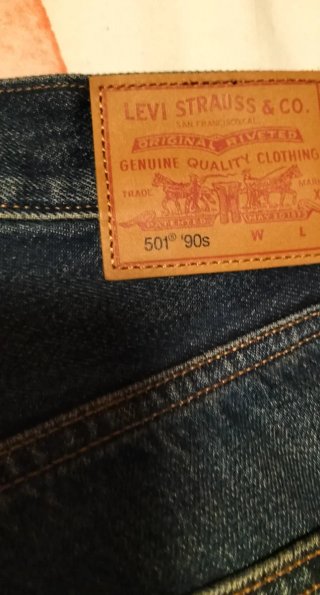 Levi's 501 90s Jeans Azules Nuevos