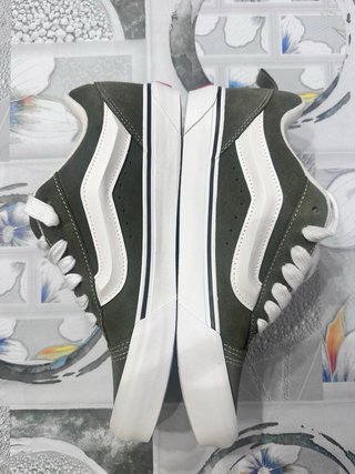Zapatillas Vans Knu Skool Talla 43 Verde Militar