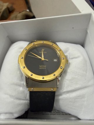 Hublot MDM Genève Acero y Oro Negro
